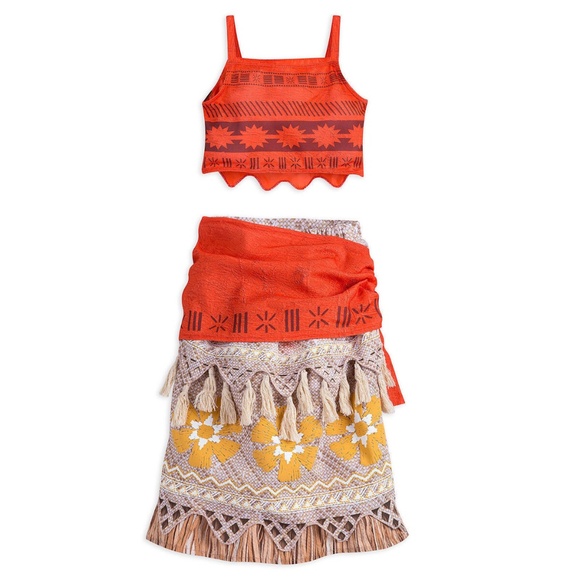Disney Store Moana Dress, Children's Size 13 - Picture 1 of 7